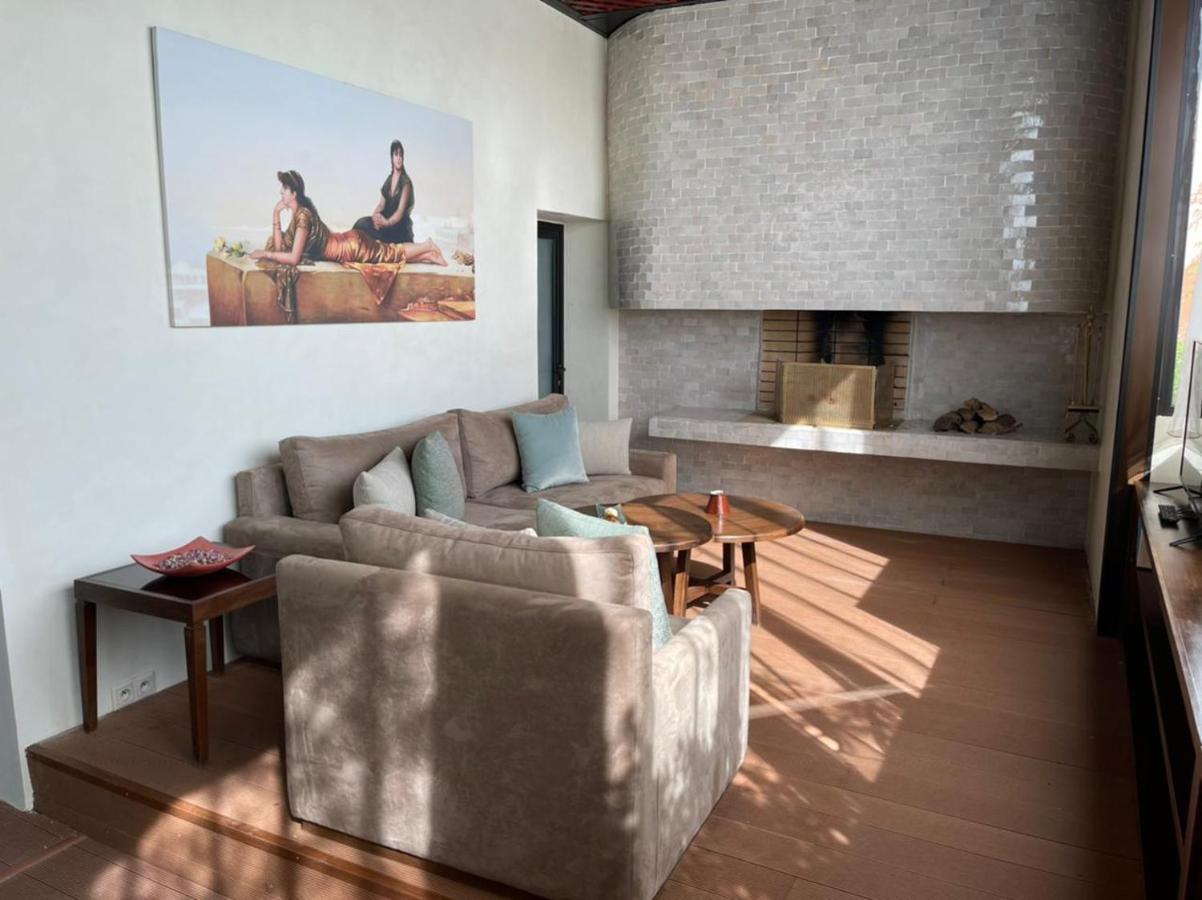 Hotel Les Jardins De La Koutoubia Marakéš Exteriér fotografie Living room at the 1960s house