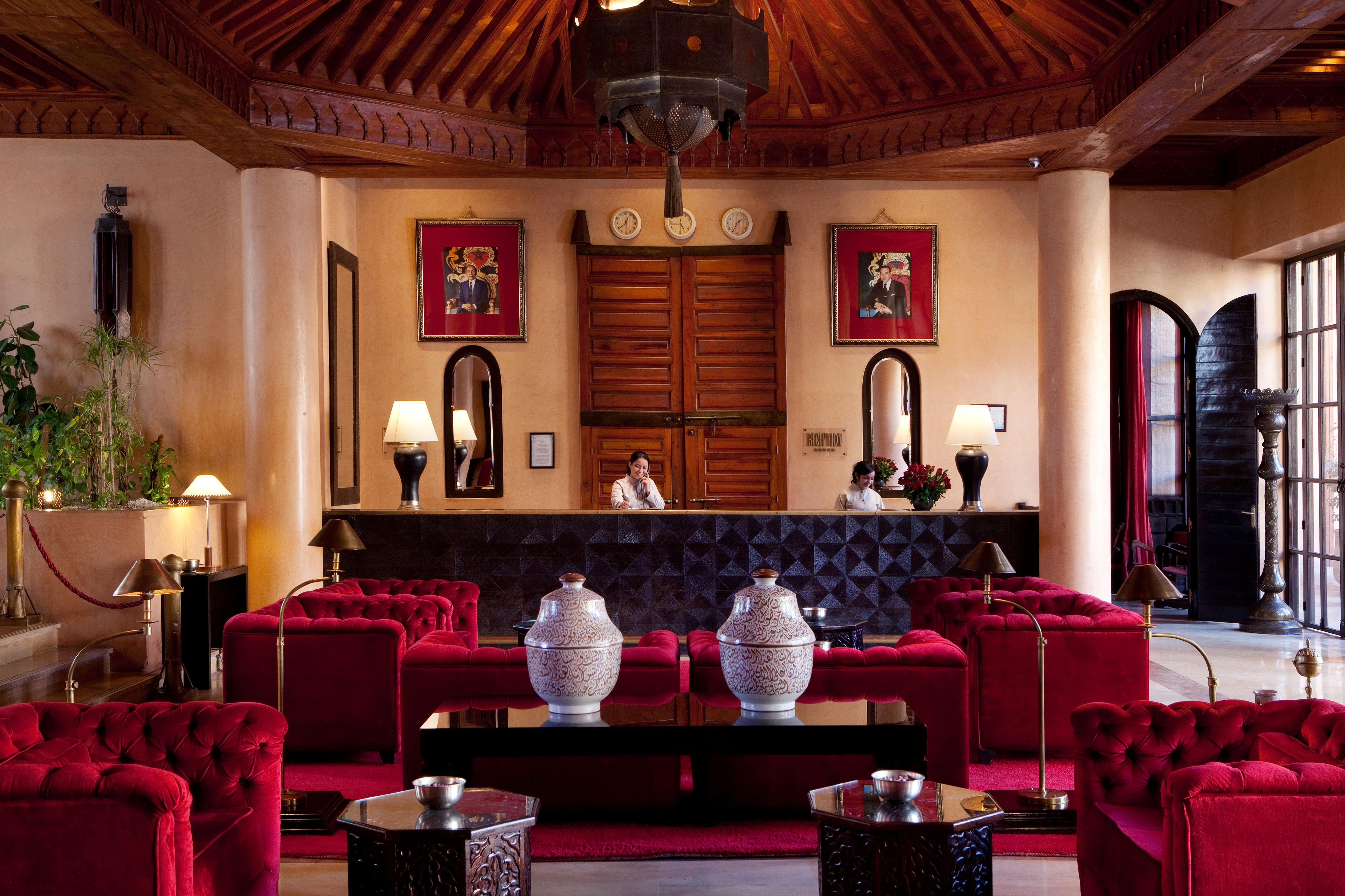 Hotel Les Jardins De La Koutoubia Marakéš Exteriér fotografie The lobby of the Mandarin Oriental, Marrakech