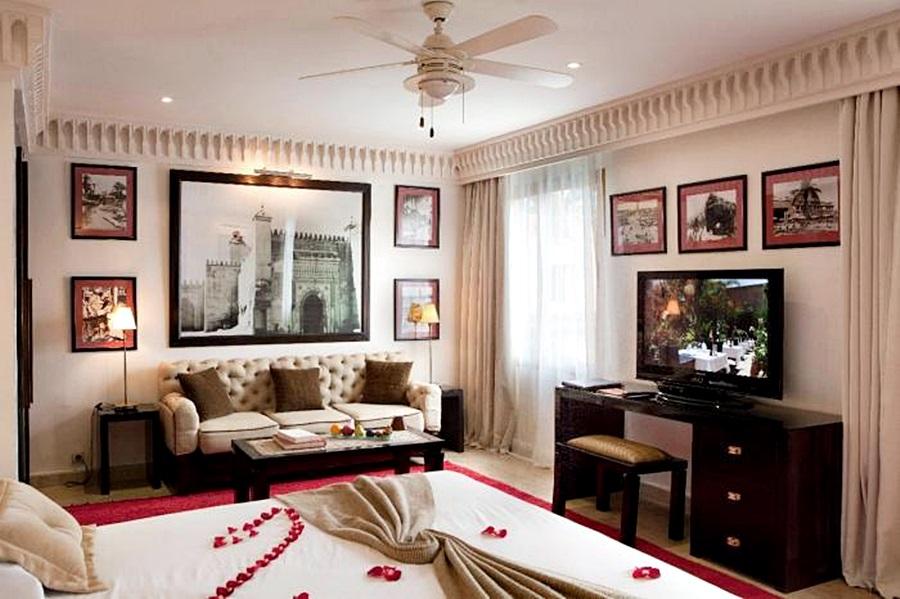 Hotel Les Jardins De La Koutoubia Marakéš Exteriér fotografie A room at the hotel