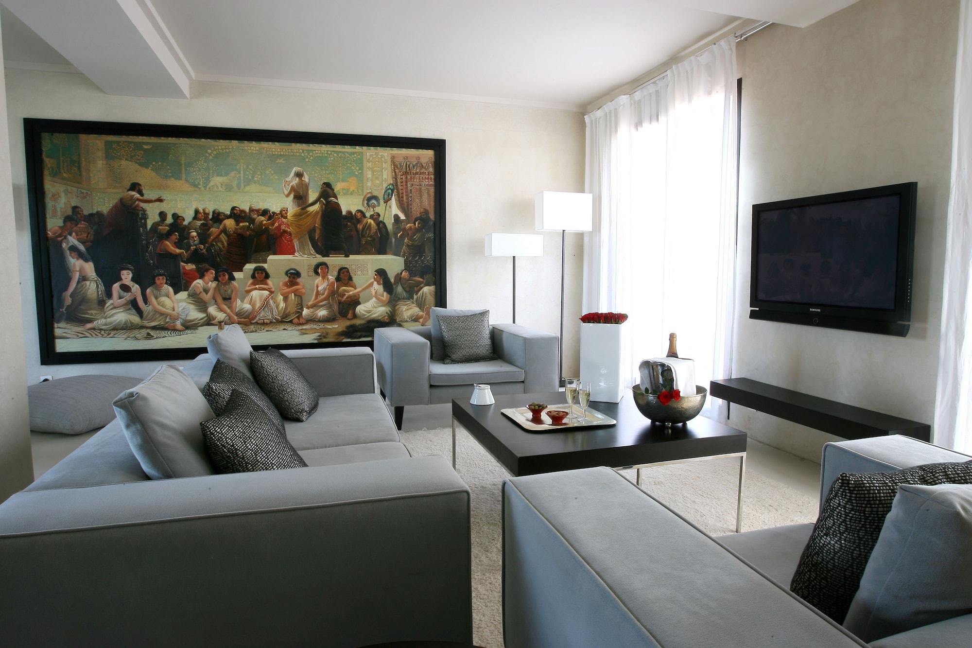 Hotel Les Jardins De La Koutoubia Marakéš Pokoj fotografie A living room