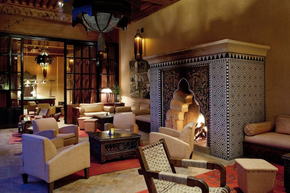 Hotel Les Jardins De La Koutoubia Marakéš Exteriér fotografie The interior of the hotel